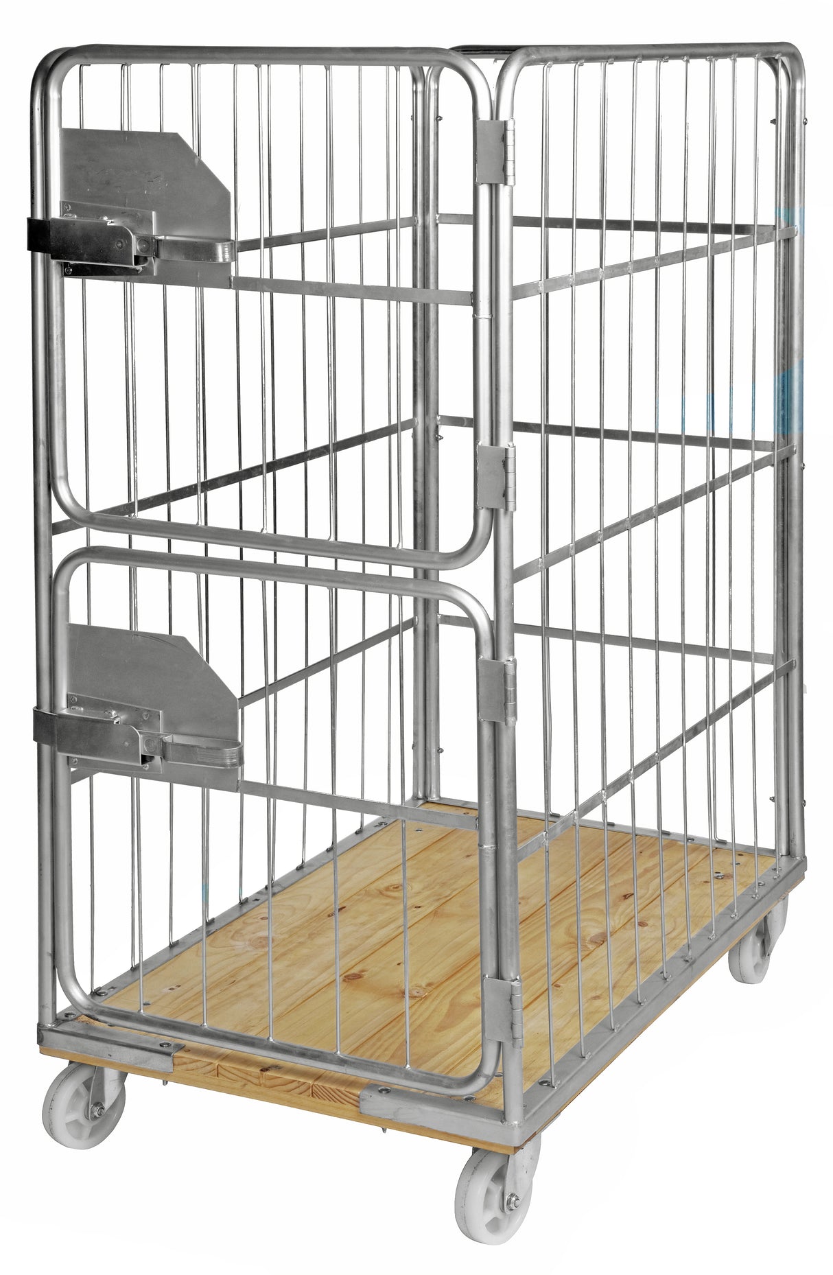 Rullcontainer träbotten