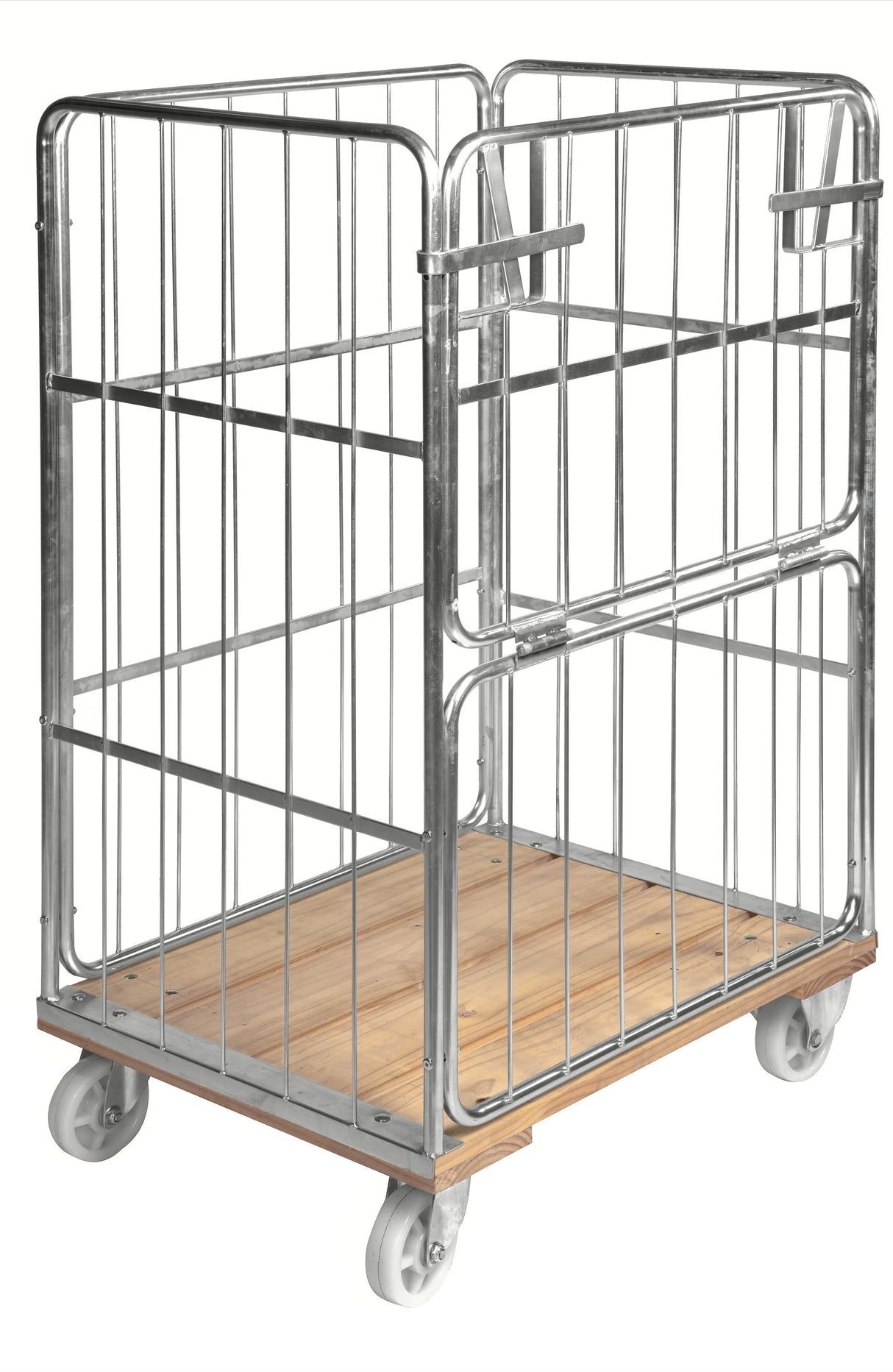 Rullcontainer träbotten