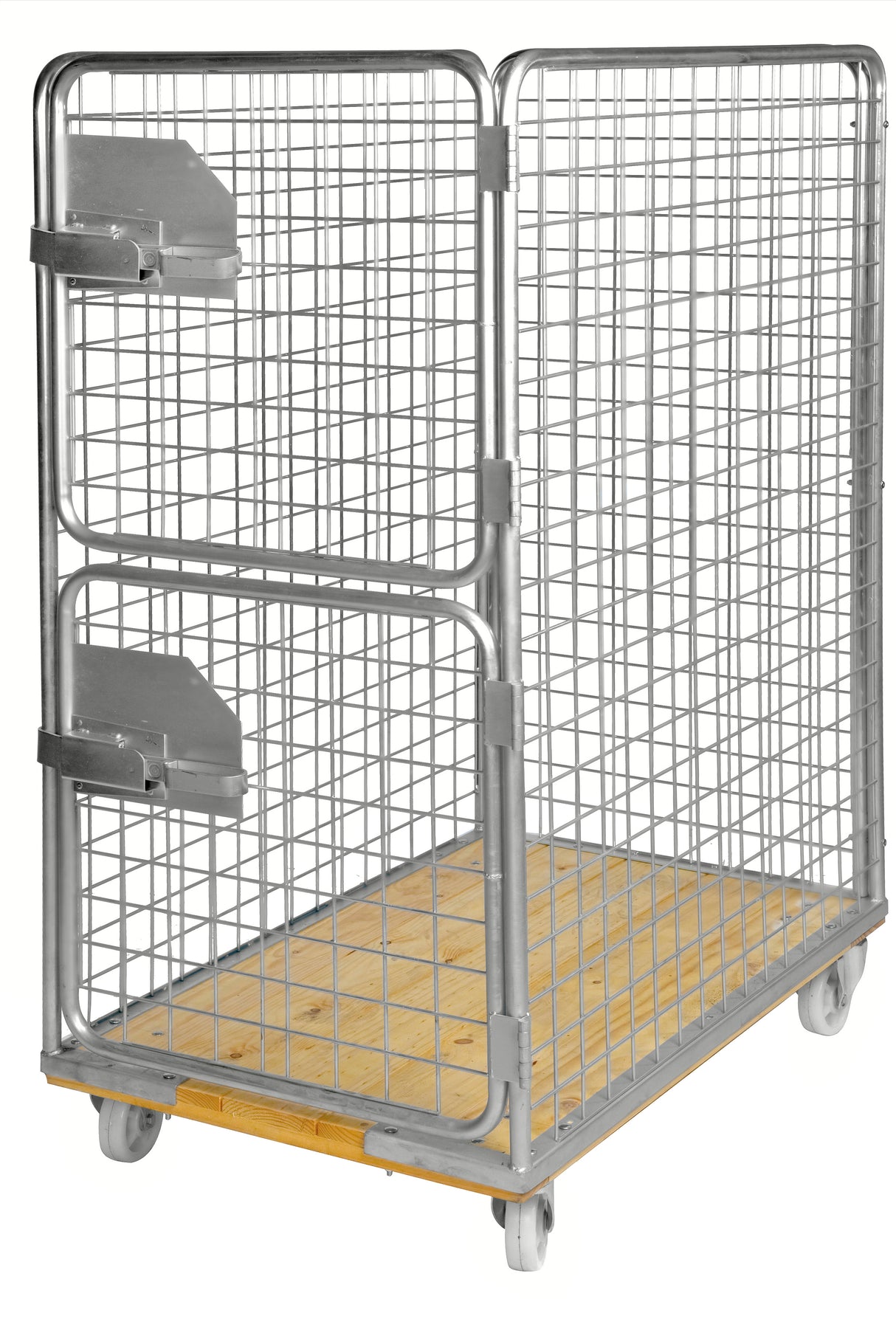 Rullcontainer träbotten